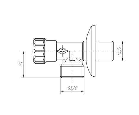 Ventilis 163-0014-00, skalbimo mašinai