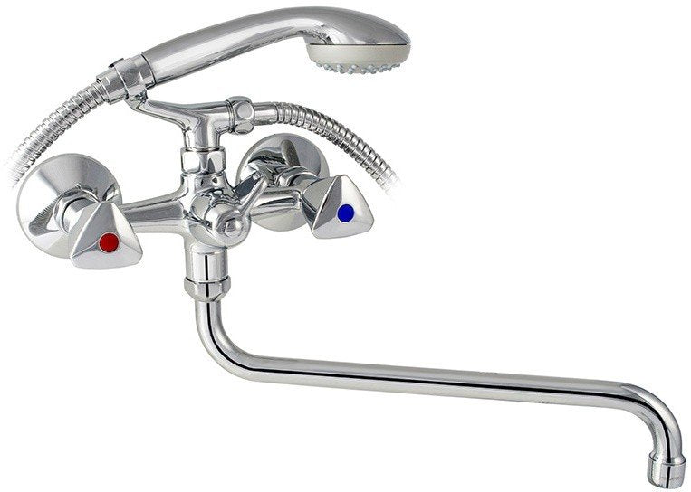 Vonios/dušo maišytuvas TEKA MEUR 603 KR su dušo komplektu