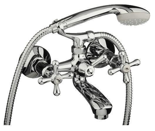 Vonios/dušo maišytuvas TEKA MTRE 202 su dušo komplektu