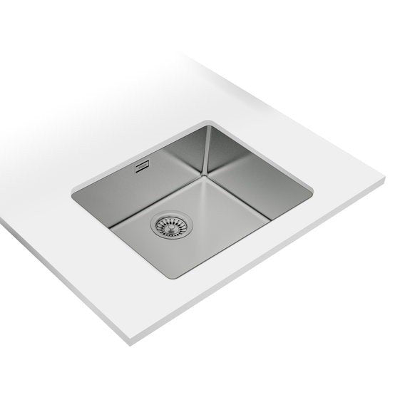 TEKA BE LINEA RS15 1B po stalviršiu montuojama plautuvė, 54x44 cm, nerūdijantis plienas
