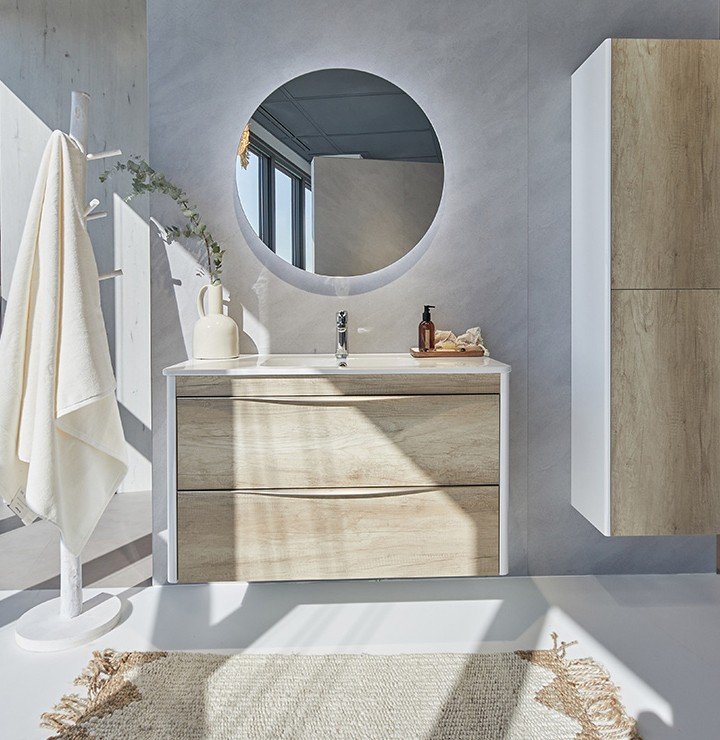 Pakabinama vonios spintelė MANACOR NEBRASKA