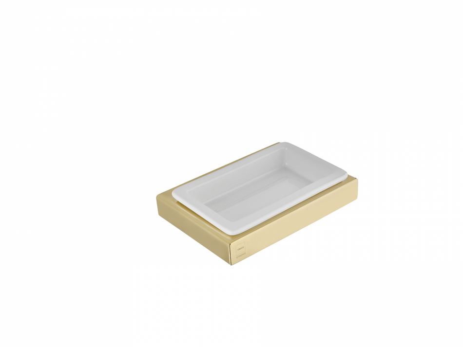 TEKA TERA KERAMINĖ MUILINĖ, aukso spalvos