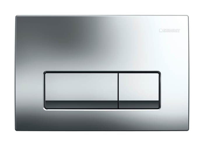 Vandens nuleidimo mygtukas D51 GLOSSY CHROME