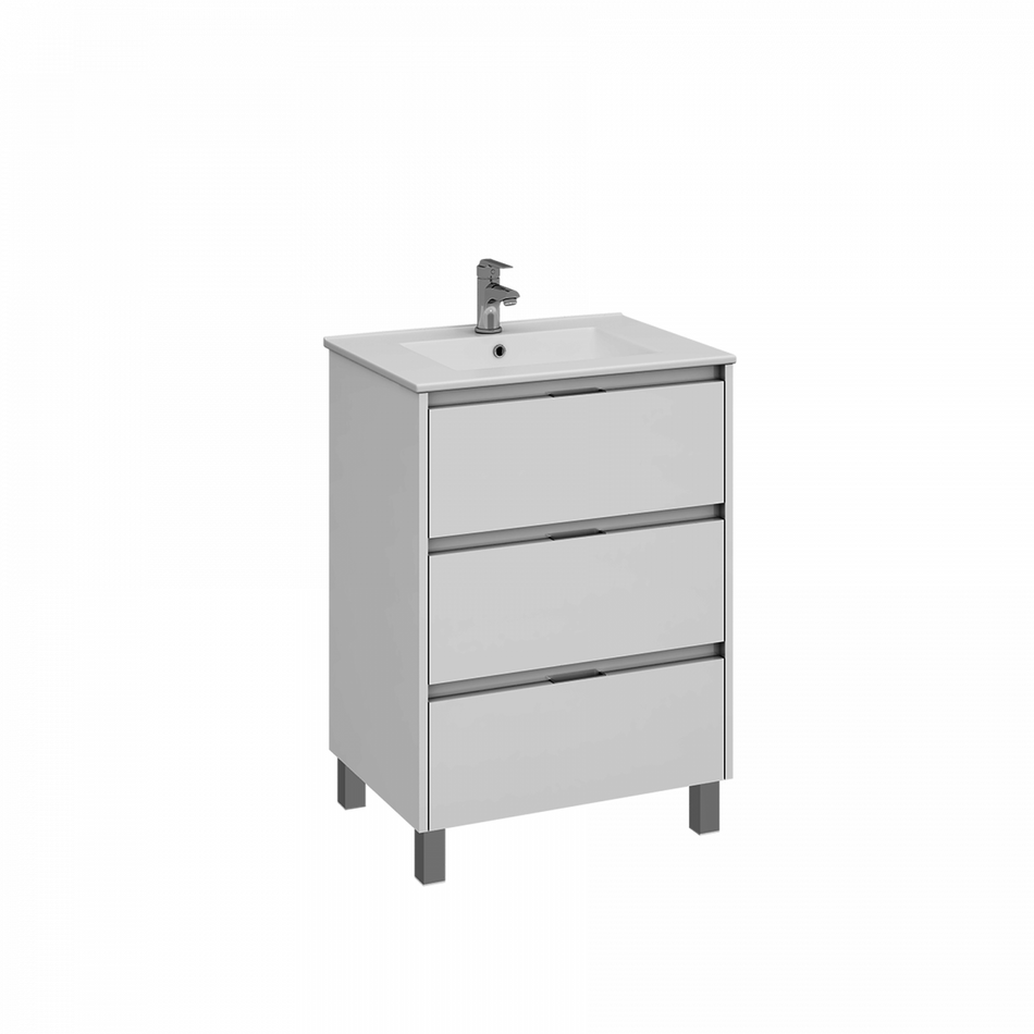 Vonios spintelė be praustuvo TEKA INCA 3D 100 WHITE