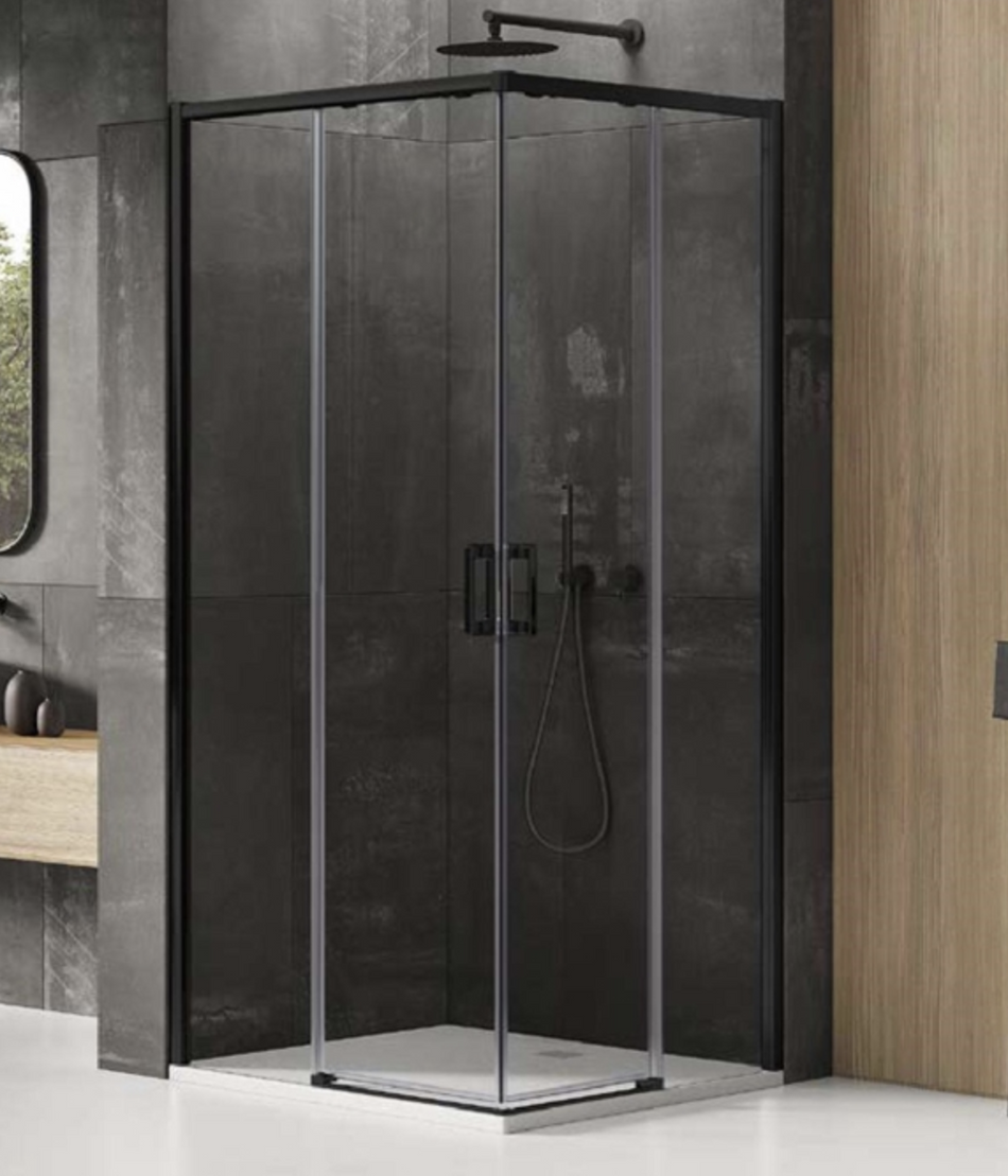 Dušo kabina Prime Black New Trendy 90x90x200