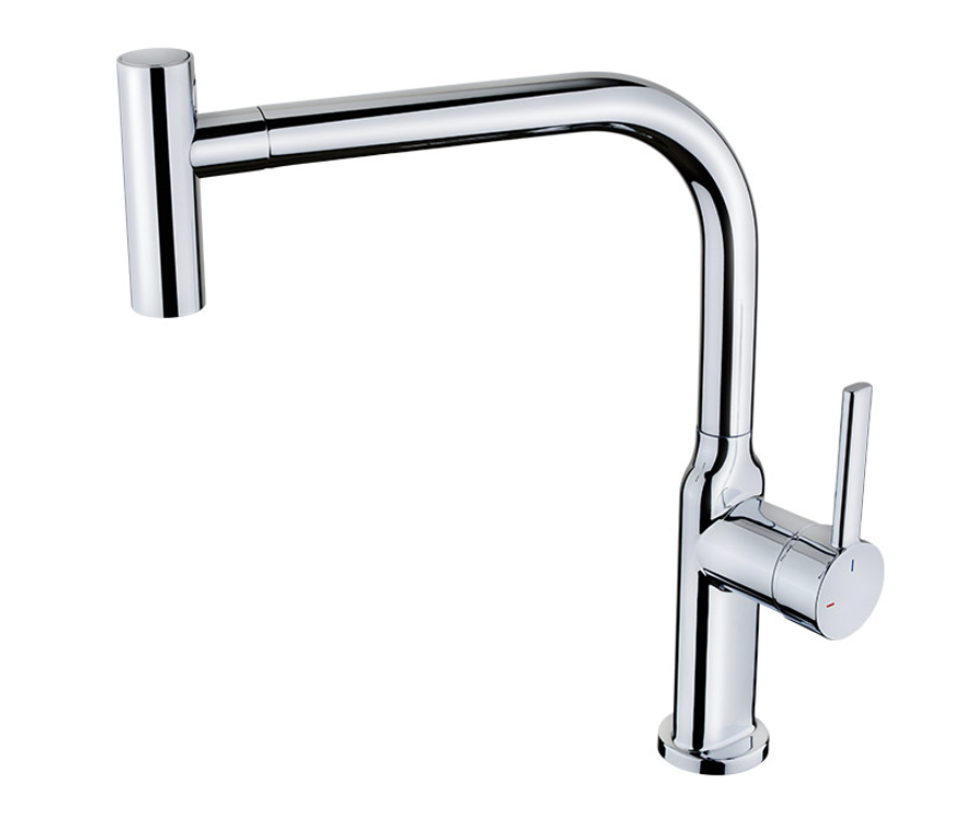 Junior Evo 304 aukštas maišytuvas su dviejų funkcijų ištraukiamu dušeliu