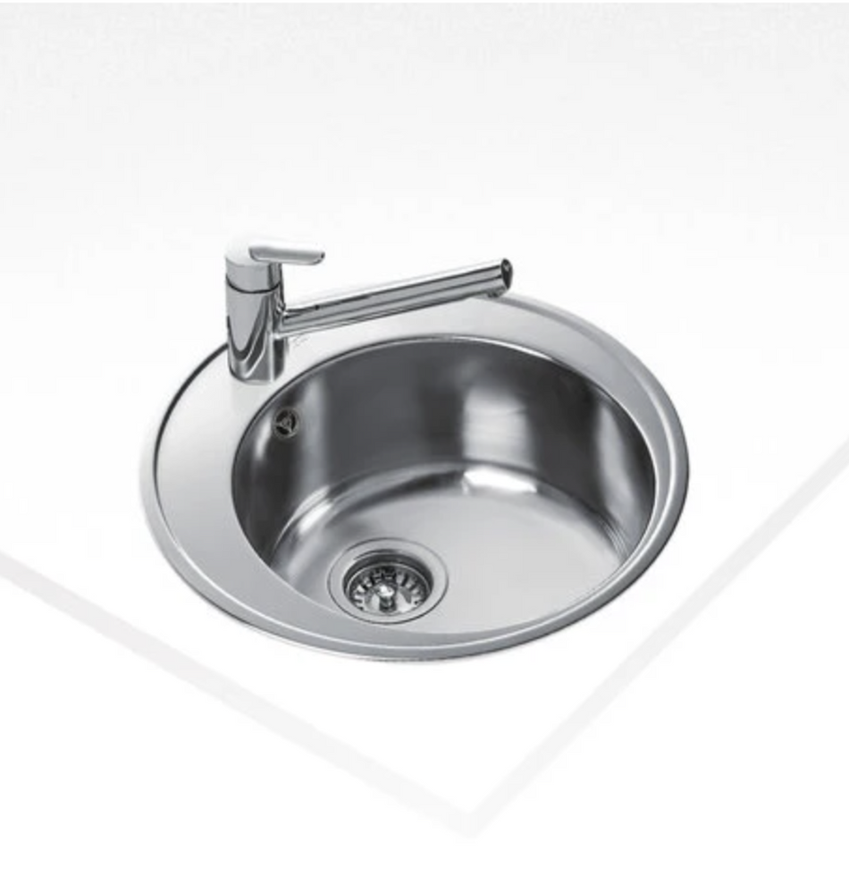 Plautuvė Centroval 1B montuojama ant stalviršio