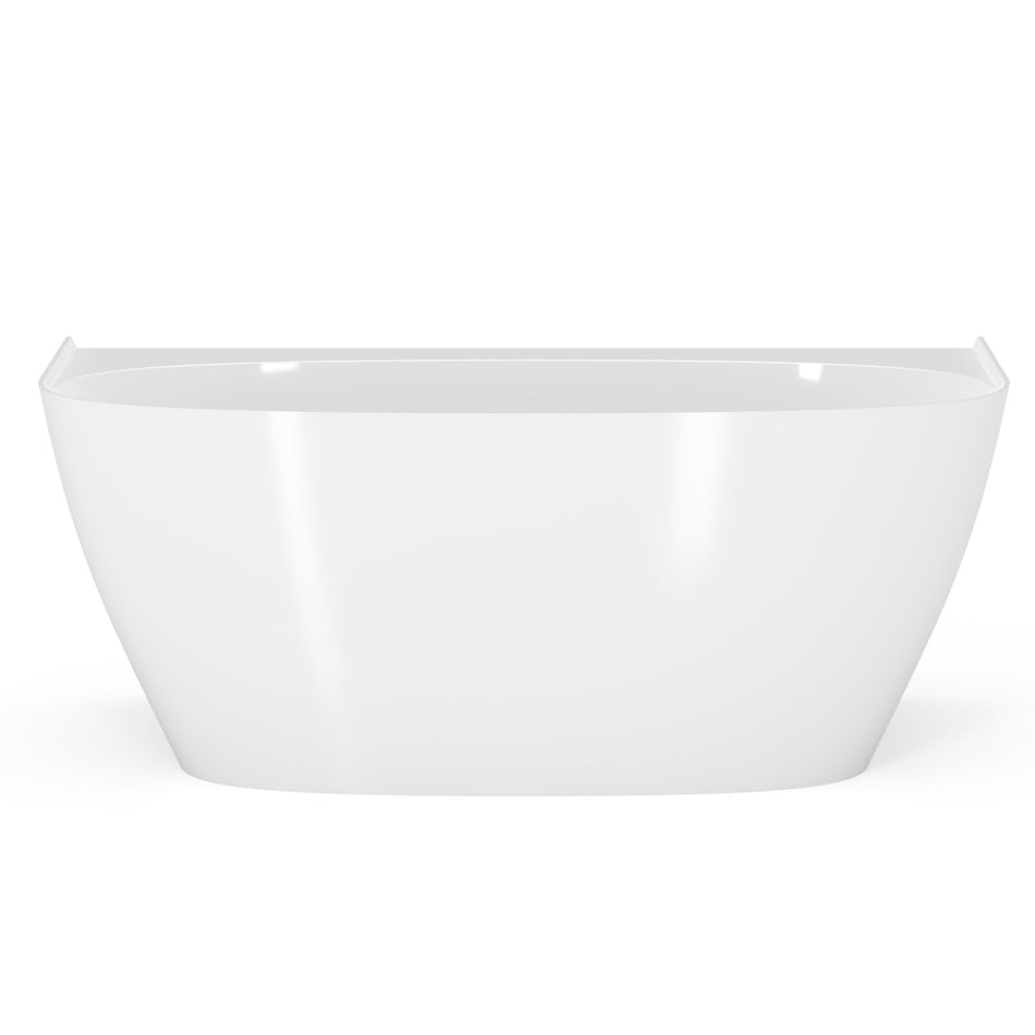 REGA150 PLUS prie sienos priglaudžiama vonia, 150x81 cm, balta