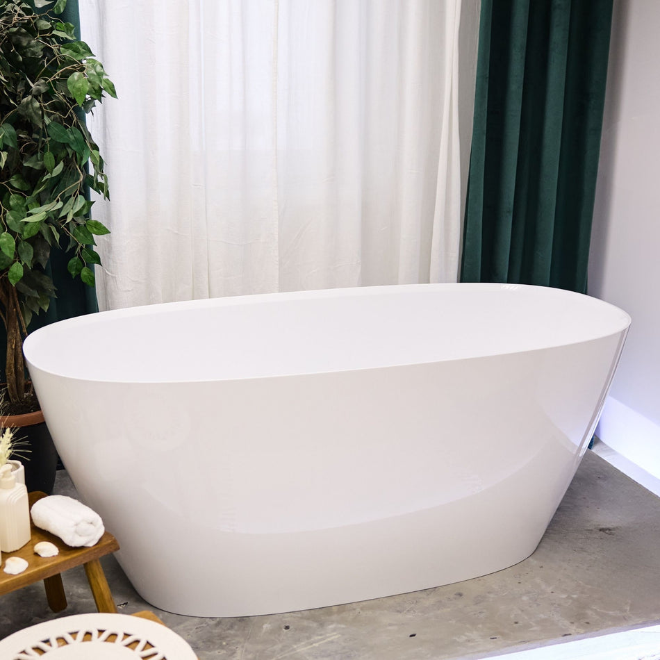 Laisvai pastatoma dolomitinė vonia REGA160