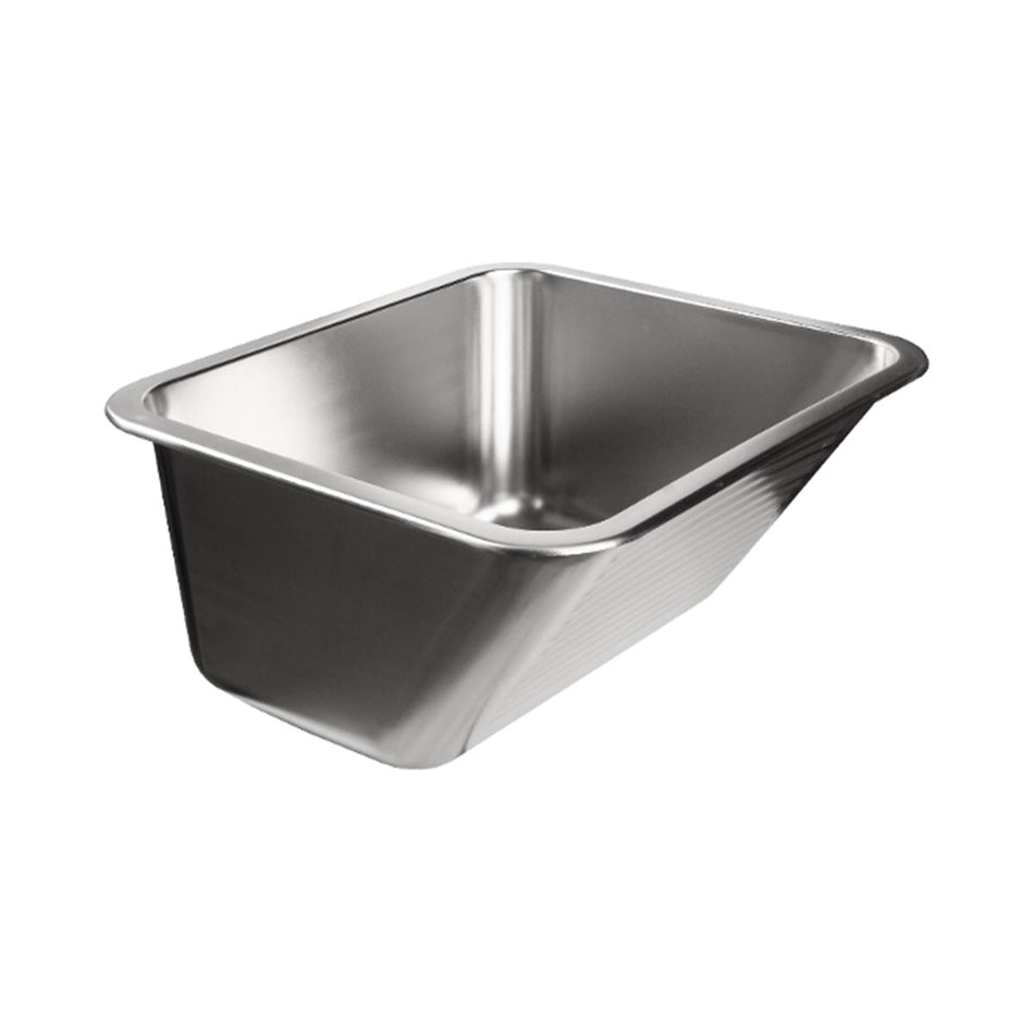 KUCHINOX WK 50 STD prie sienos tvirtinama plautuvė 63x53 cm, nerūdijantis plienas